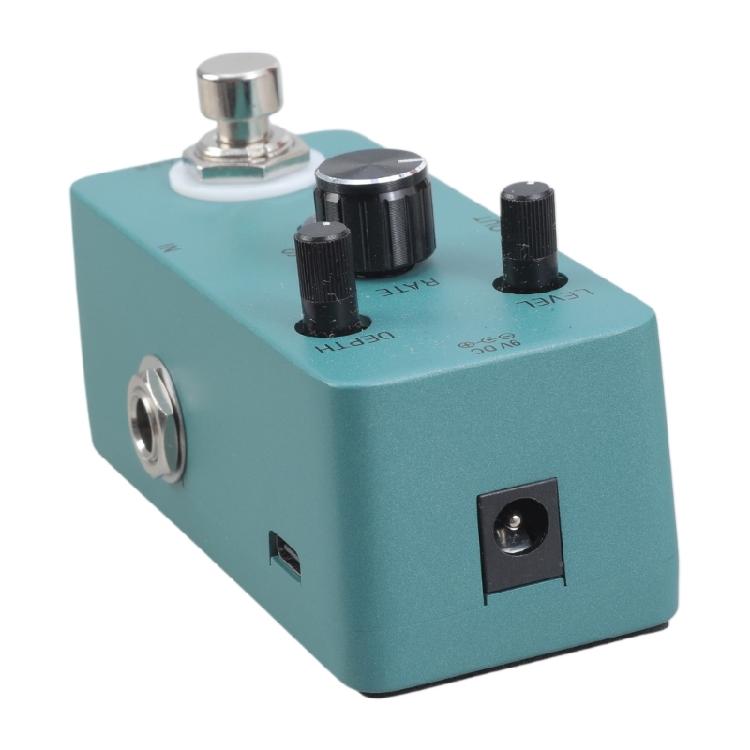 Analog Chorus Pedal for Guitar Featuring Level Depth Rate Control Full Metal Shell Analog Chorus Guitar Effects Pedal