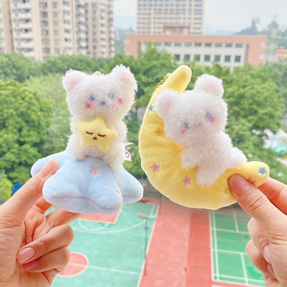 

Space Series Harajuku Space Series Keychain Star Star Bear Plush Doll Pendant Kids Gift