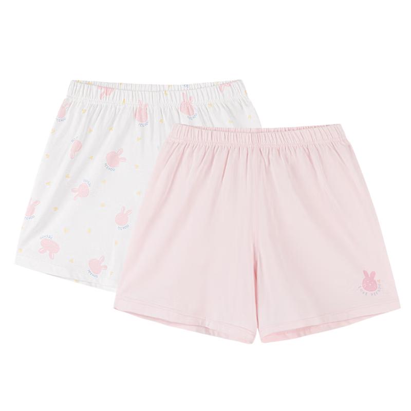 YEEHOO Girls  Antibacterial Cotton Boxer Briefs 2-Pack 140