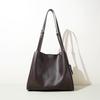 New Stylish and Exquisite Handbag for Commuting, Simple Women's Shoulder and Crossbody Bag with a High-end Feel and Large Capacity Bucket Design