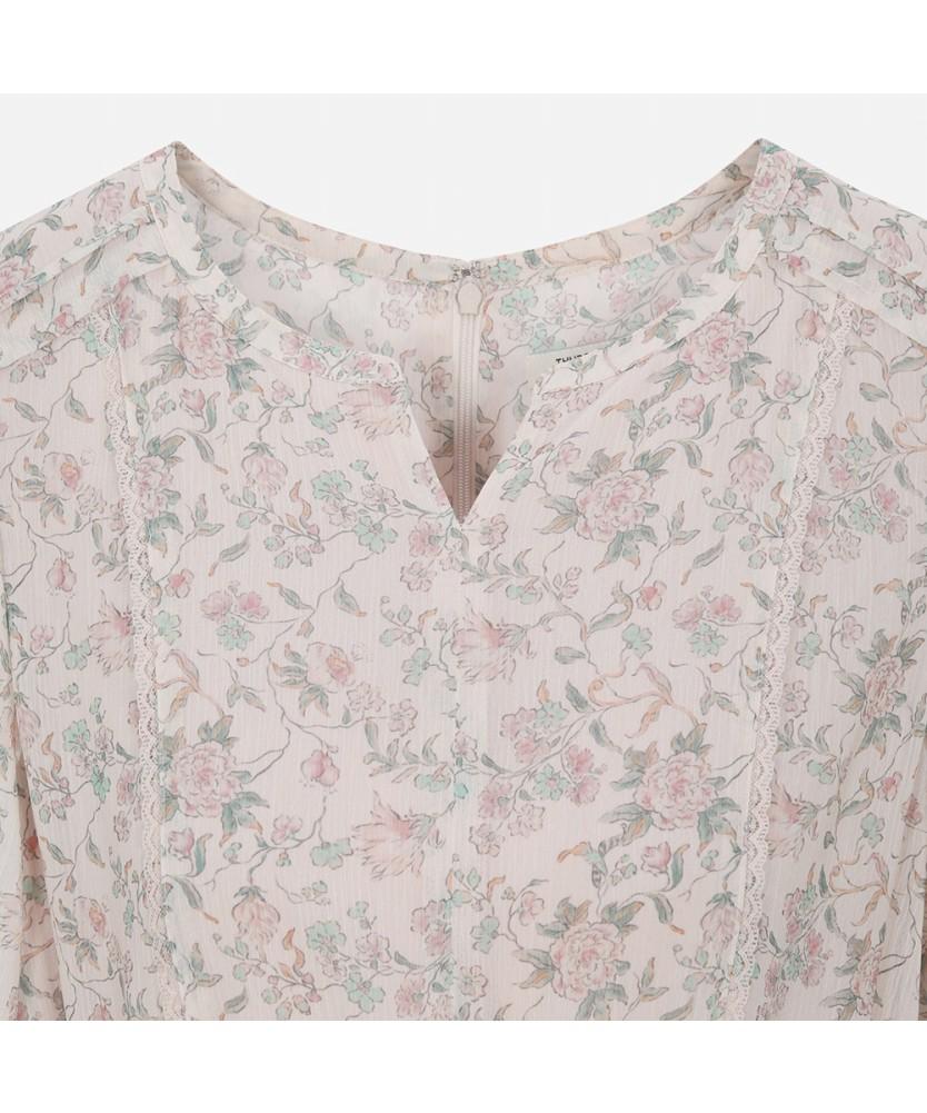 Thursday Island Border Frill Dress_T254Mop355W
