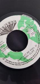 

7-дюймовая пластинка JIMMY CLIFF - Baby Let Me Feel It NONE Oneness 1991 Ямайка Регги, Ска и Даб Б/У