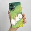 For Realme Note 60 Case Pretty Flower Camera Protector Phone Cover For Realme Note 60 60x Soft Shockproof Case Funda Note60 Etui