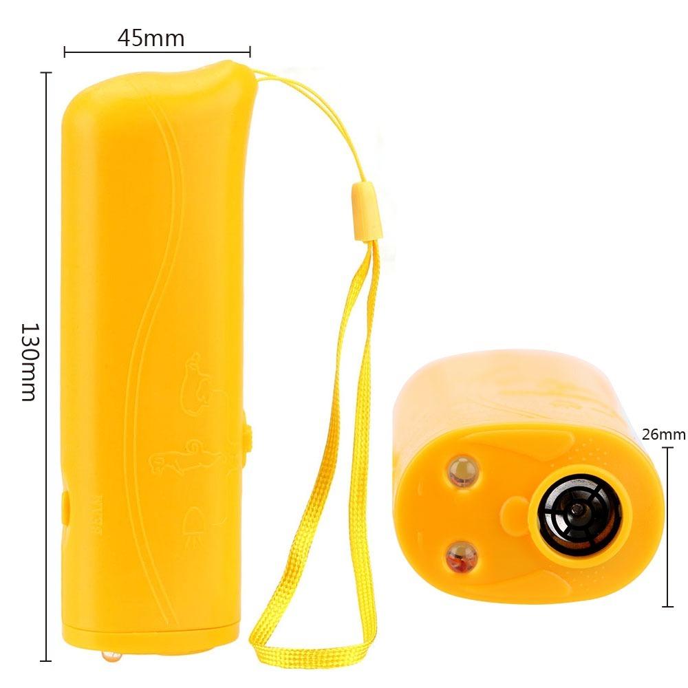 Pet Dog Repeller Dog Training Ultrasonic Equipment Anti Barking Stop Barking Living Room with LED Flashlight