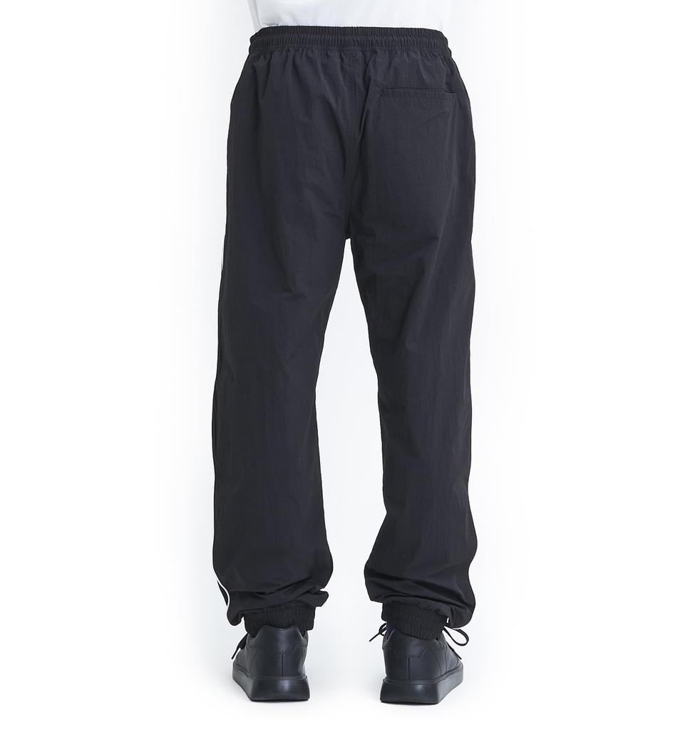 Quiksilver Men's Classic Track Jacket Water-Repellent Nylon Washer Sweatpants (Black, QPT234089)