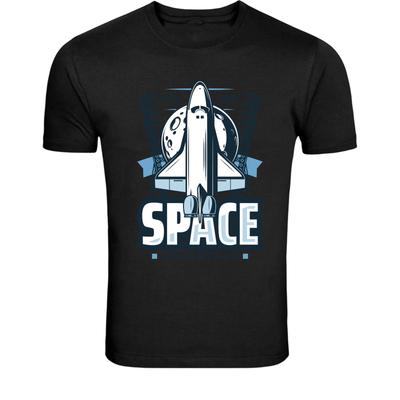 Space Rocket Adventure T-Shirt - Astronaut Launch Graphic Tee