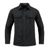 Green Black Cargo Long Sleeves Shirts For Men's Spring Autumn Design Oversize Military Clothes Casual Blouse