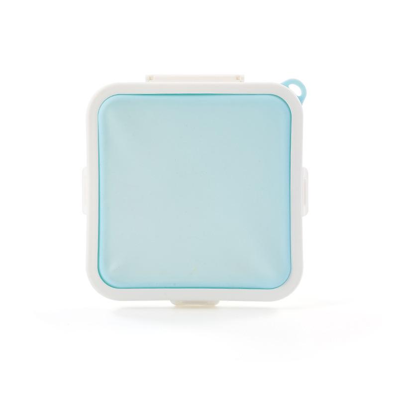 Portable Bento Lunch Box for Sandwiches and Toast