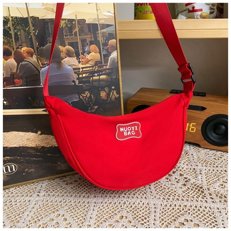 Small fresh macaron simple bag female dopamine small satchel niche design large capacity dumpling bag new