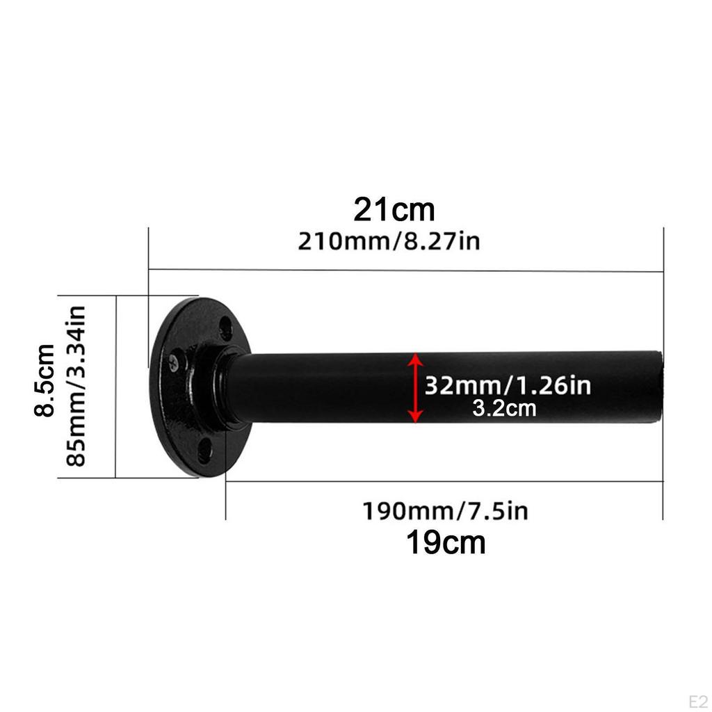 Weight Storage Wall Rack Barbell Metal Accessories Slice Support Organizer Heavy