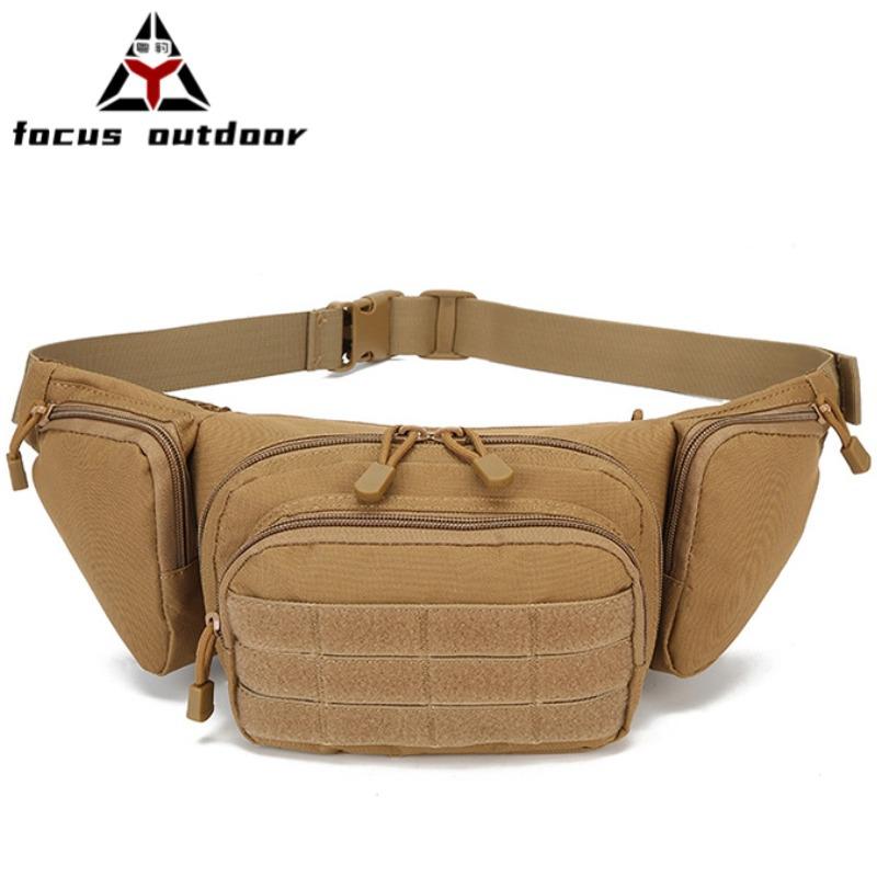 Outdoor Waterproof Camouflage Waist & Chest Bag - Unisex, Multi-Function for Fishing