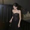 Transparent Lace Corset Sleeveless Suspender Vest Fashion Lace Camisole  Spring Summer
