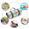Picnic Mats Thicken Outing Camping Beach Mat Leather Bandage Picnic Blankets Cloth Moisture-Proof for Outdoor Trekking Campiing