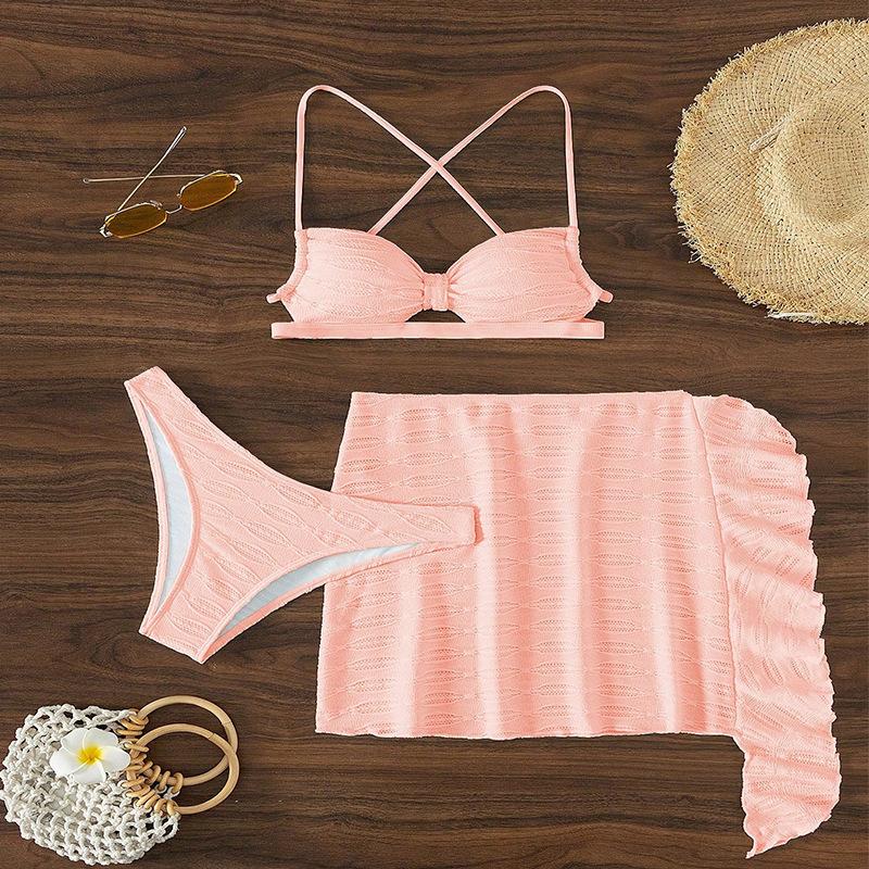 TS JYL-BK033 Cami One-Piece Swimsuit, Elegant Conservative Swimwear For Beach & Spa L