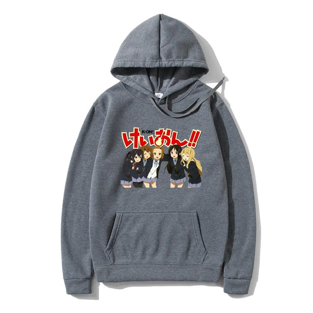 New Arrival K-ON 2D Unisex Hoodie printing Casual Fashion hall-match Hoodie Harajuku style Autumn Winter Unisex Street Clothes