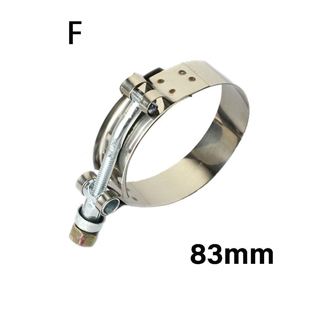 T bultklämma T slangrörsklämma rostfritt stål T-bult silkon slangklämma