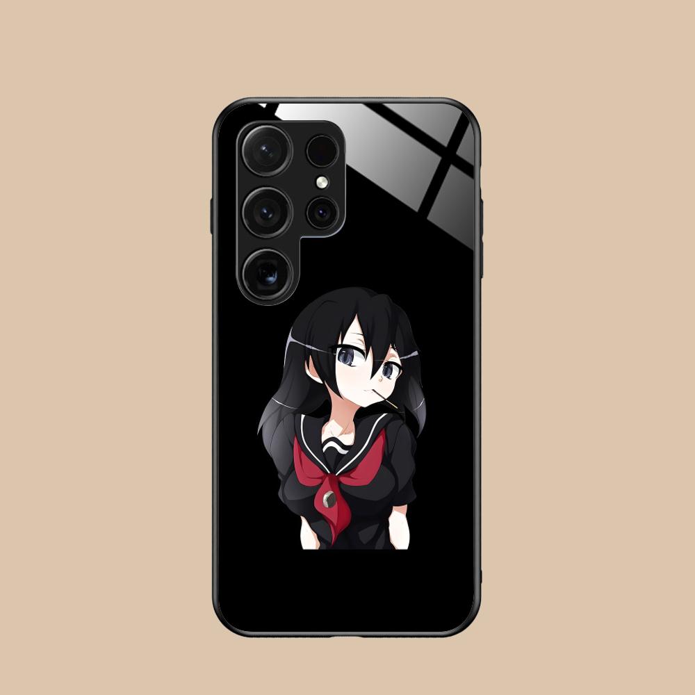 

Стеклянный чехол для мобильного телефона Akame Kurome для Samsung Galaxy A56 55 54 53 52 51 36 35 34 23 16 15 5G Цветная обложка Galaxy A36 5G