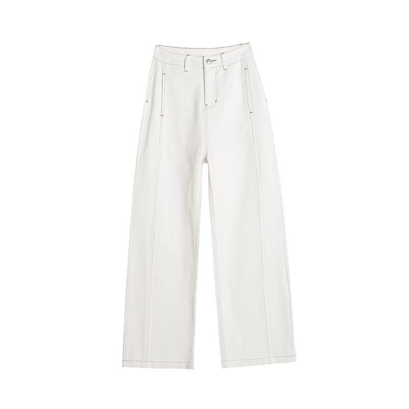 Wide-leg Pants for Women In Spring and Summer High Waist Loose Slimming Wide-leg Jeans for Women In Spring and Summer