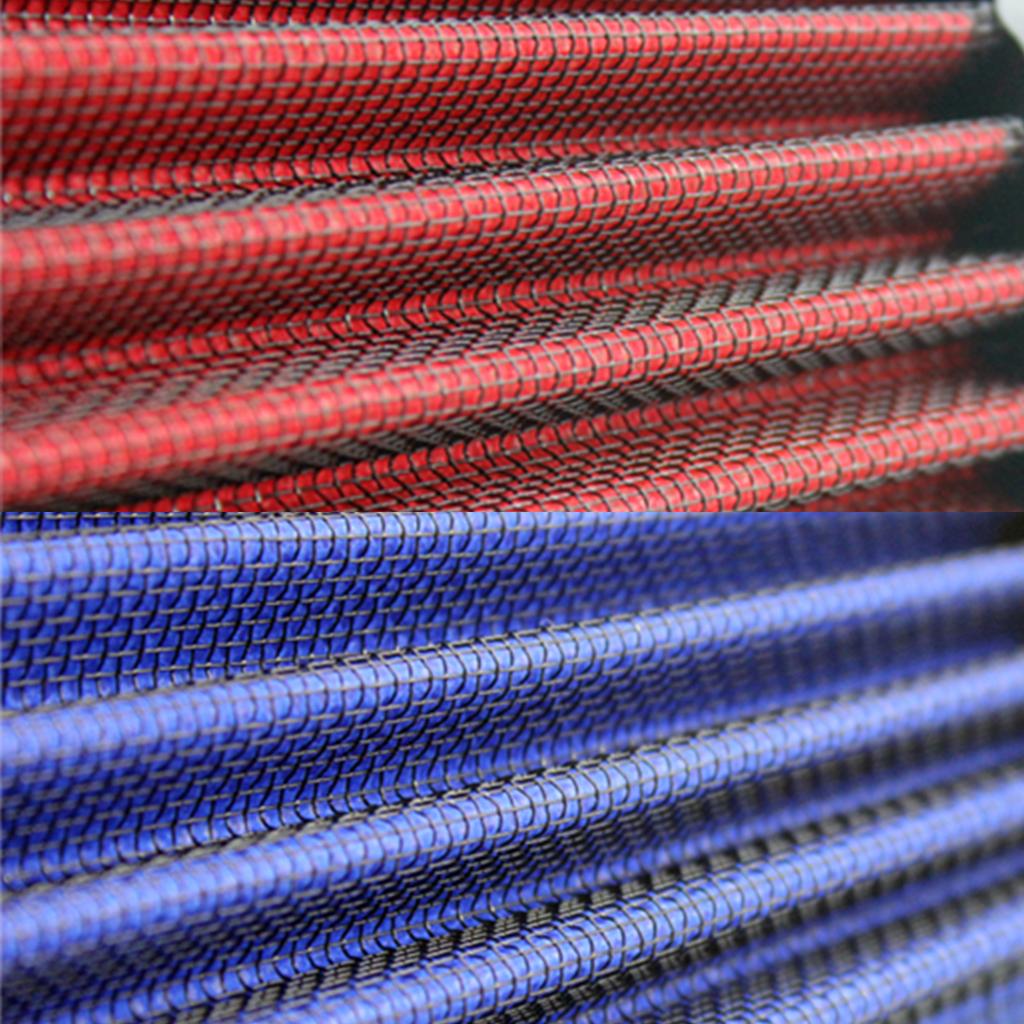 Universal High Flow Cone Air Filter Red Blue 115mm 4.5inch Washable Reusable Cold Air Intake Filter for Car Engine Air Inlet