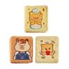 Soft Plush Card Storage Book Cute Capybaras Butter Bear Mini Photo Album 3Inch Picture Photocard Binder Card Sleeves