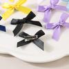 Pack Of 30 Mini Satin Bow Hair Clips For Women Girls Children Pink Black White Hair Accessories For Weddings Parties