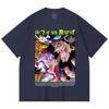 230 Gsm 100% Cotton One Piece V51 Luffy Blackbeard Print Unisex Heavy Cotton T Shirt