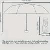 Ultra-Lightweight Mini Pocket Umbrella with Box, 5-Fold Portable Card Holder Sunshade, Lightweight UV Protection Umbrella