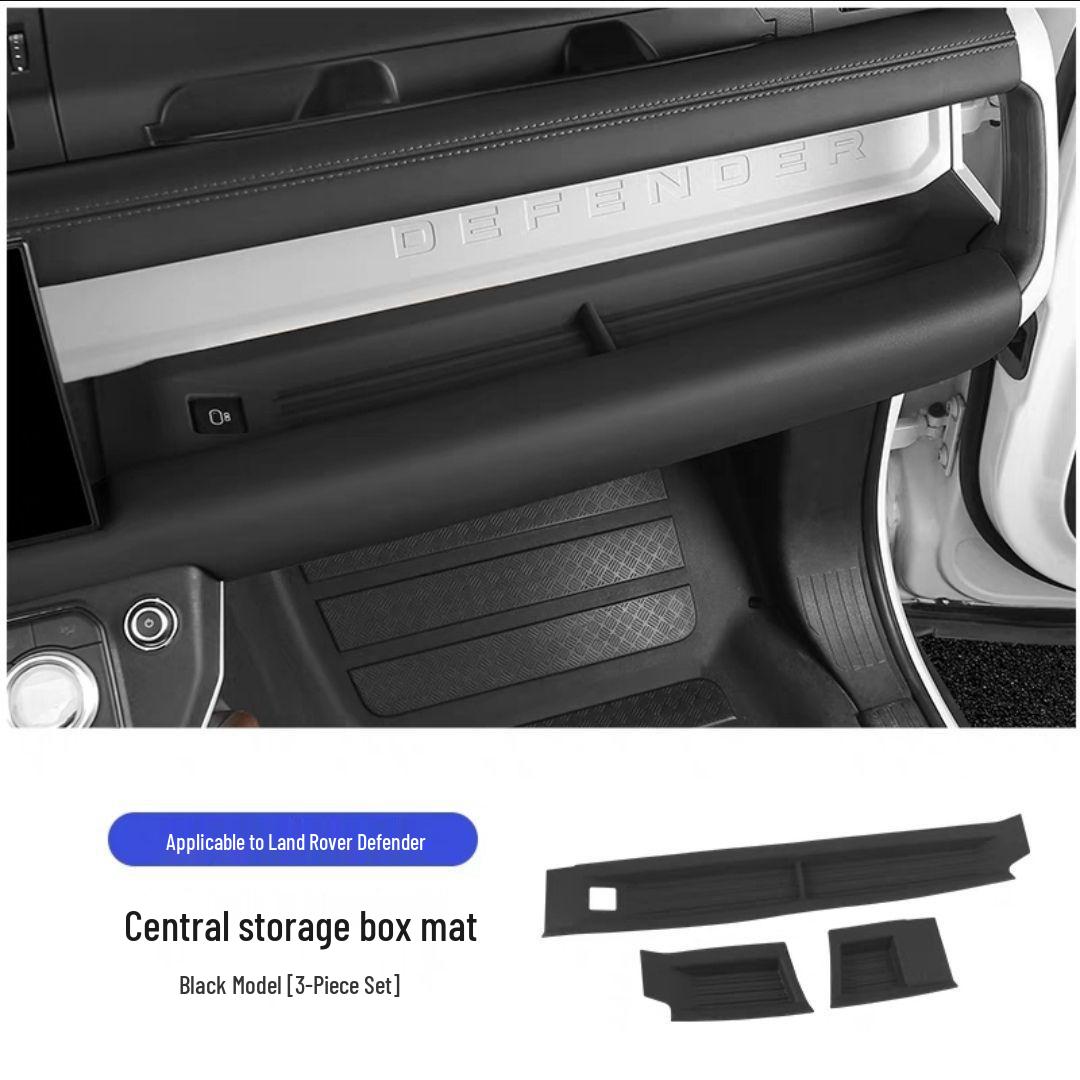 

21-25 Land Rover Defender Center Console Passenger Side Storage Box Protective Mat