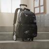 Large Capacity Rolling School Backpack Lightweight Kids Trolley for Students, Travel Black