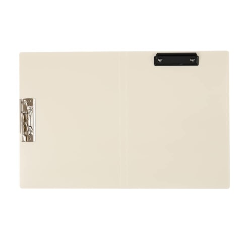 Nakabayashi Double Stopper File A4S/Lever & Clip Type White CH-9030W
