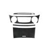 4Pcs Carbon Fiber Interior Central Console Cover Trim For Chevrolet Impala