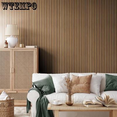 2rolls 3D Wood Grain Wallpaper Self-Adhesive Wall Panels Peel and Stick Wallpaper Home Decoration Wall Stickers Peel and Stick Easy To Clean and Cut