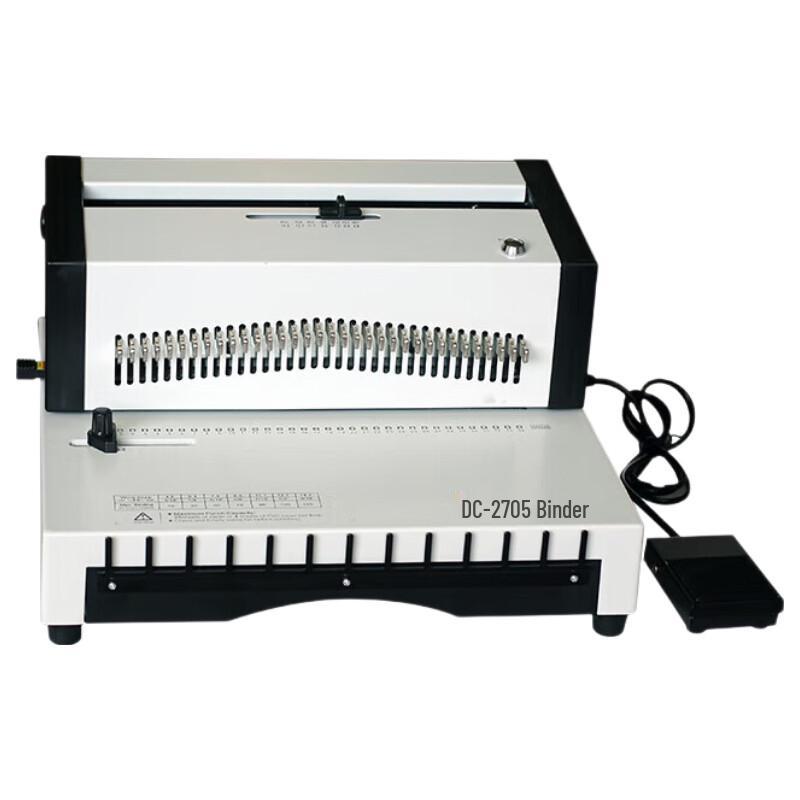 Daoton DC-2705 A4 Automatic Electric Coil Binding Machine CN plug (adapter included)
