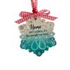 28GC Holiday Auto Decors Acrylic Christmas Ornament Safe Car Interior Hanging Ornament