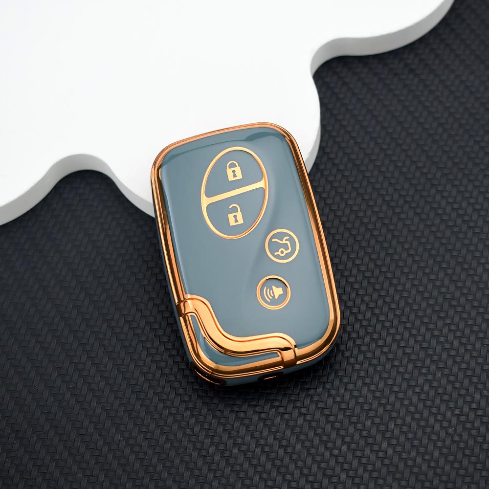 Anti-Scratch Key Holder For Lexus Es350 Rx270 Is250 Ct200H Gs300 Ls460 Gx460 Gx400 Is300C Es240 450H 460H Tpu Car Key Case Cover