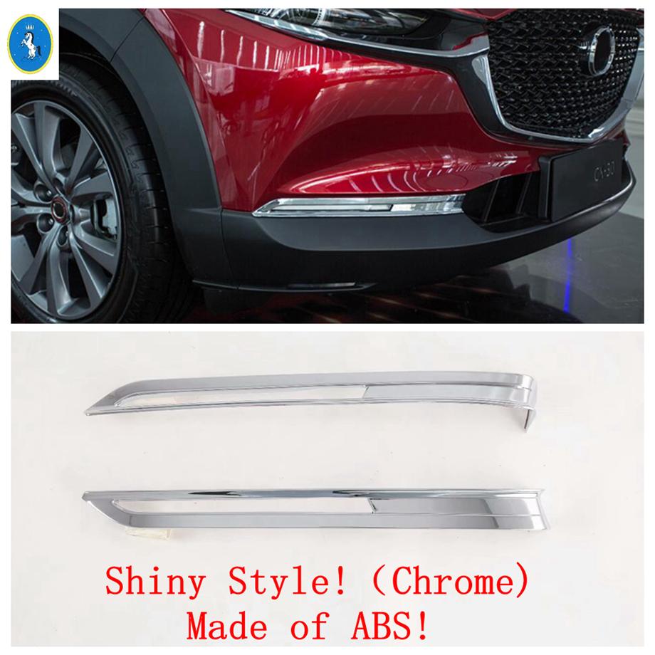 Накладки на задние фонари / Накладки на задний бампер с противотуманными фарами / Декоративные накладки для Mazda CX-30 - 2024 Аксессуары Model D