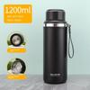 Large-Capacity Thermos Cup 316 Stainless Steel Tea Cup Outdoor Portable Water Cup 1 Liter Travel Sports Water Bottle 1500