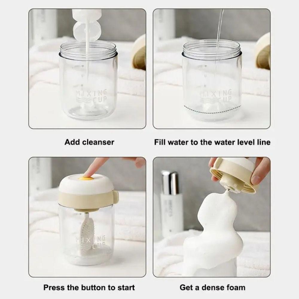 Touchless Operation Automatic Foaming Maker Desktop Facial Cleaner Body Cleansing