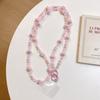 Long-style Beaded Crossbody Phone Chain Anti Loss Phone Neck Straps  Phone Case Accessories