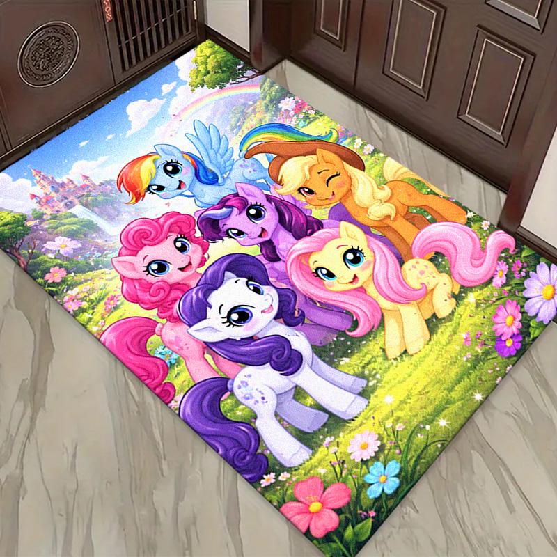 My little pony Carpet Rug for Living Room Bedroom Home Sofa Decoration,Kids play Non-slip Floor Mat