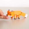 1 PZ Volpe Pixel Pollo Animali Giocattoli Articolazioni Mobili Giocattoli Fidget Statuetta Decorazioni Scrivania Auto Casa Statua Regali