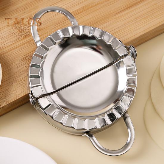 3-in-1-Knödelmaker, Edelstahl, Empanada-Presse, Mini-Kuchenform, multifunktionale Tortilla-Klemme für die Küche