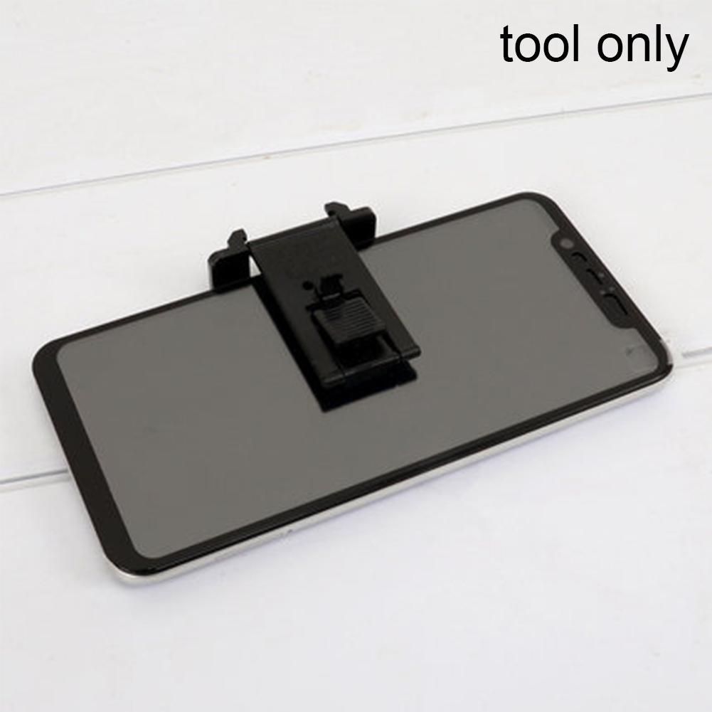 Universal Mobile Phone Applicator Tempered Screen Protector Film Tool Pasting Screen Protector E1I1