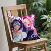 Cute Love Mizi And Sua Pillow Case Cushion Cover Soft Cute Throw Pillow Case For Car Sofa Pillowcase Polyester With Zipper