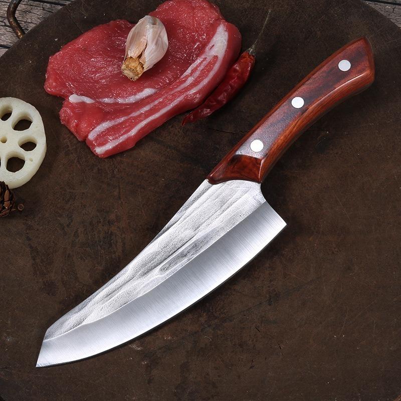 

6,5-дюймовый ручной кованный нож для обвалки, острый многоцелевой нож, уличные ножи