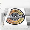 Mr Zogs Sex Wax Blanket Breathable Fleece Sofa Throw Blanket for Couch Bedding Outdoor Throws Bedspread Quilt
