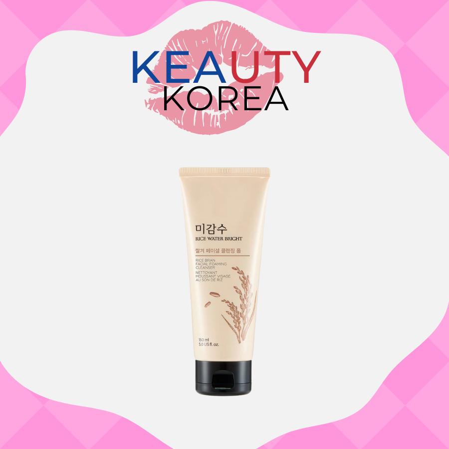 The Face Shop Rice Water Bright Rice Bran Foaming Cleanser 150mL