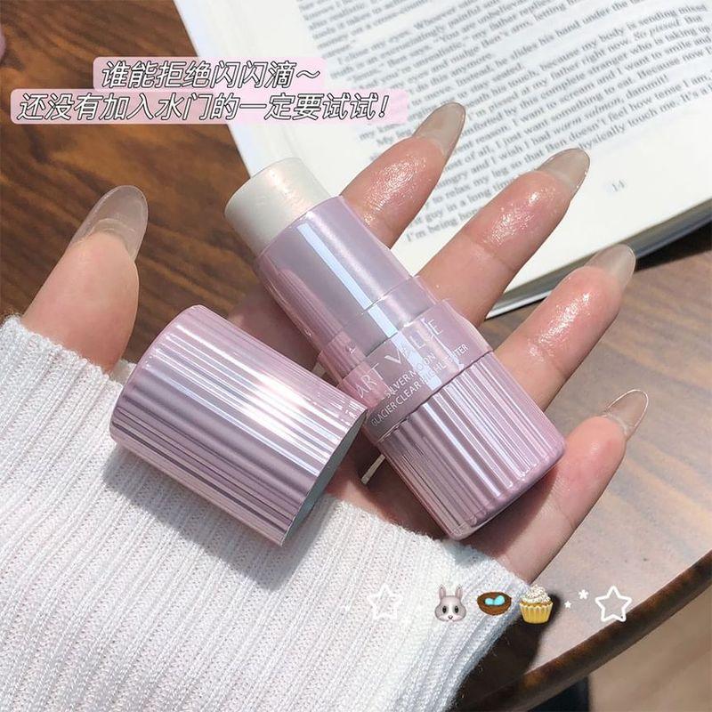 Valeur Artistique - Bâton Highlighter Clair Lune d'Argent - 3 Couleurs