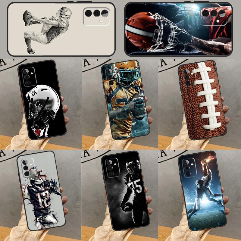 American Football Case For Samsung Galaxy A26 A54 A14 A36 A16 A33 A56 A15 A55 A53 A35 A22 A32 A52 A34 A05 A06