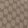 Gucci Silhouette Design Logo Canvas Crossbody Shoulder Bag Medium Women's Beige